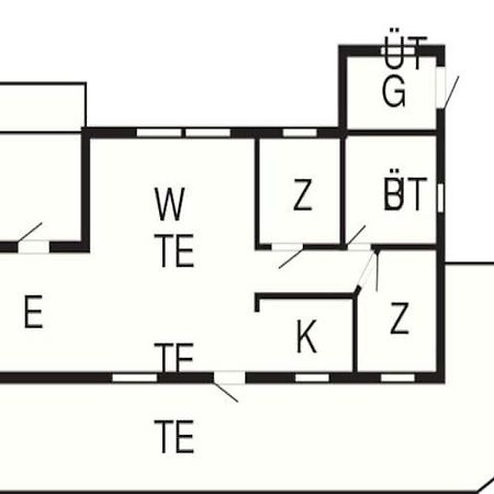 5 Person Holiday Home In スタイ エクステリア 写真